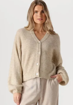 beige msch copenhagen vest mschhila hope cardigan