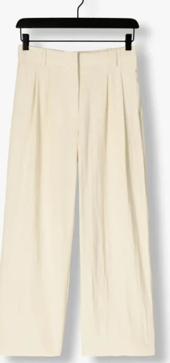 beige msch copenhagen wijde broek mschblase edelmira pants