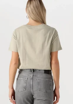 beige my essential wardrobe t-shirt seattlemw logo emb. tee