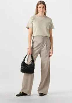 beige my essential wardrobe t-shirt seattlemw logo emb. tee