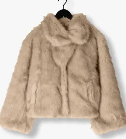 NEO NOIR faux fur jas stephanie faux fur jacket><noscript><img width=