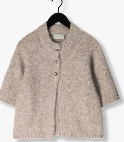 beige neo noir vest benuta fluffy knit cardigan