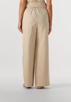 beige neo noir wijde broek heifa stripe pants