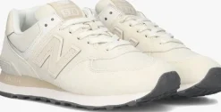 beige new balance lage sneakers wl574 d