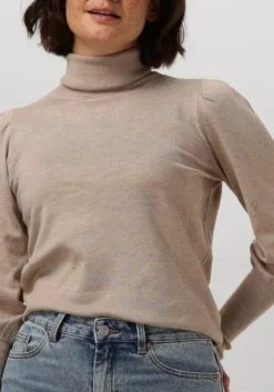 beige notre-v coltrui basic knit blouse