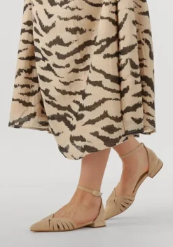 beige notre-v platte sandalen 12264