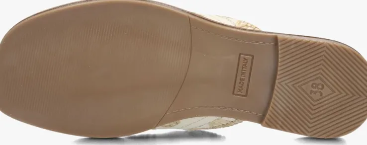 beige notre-v slippers 23172