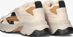 beige nubikk lage sneakers ross nomad fur