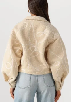 beige nukus jack milou jacket