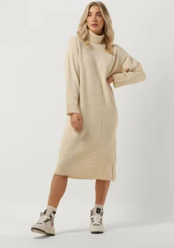 OBJECT midi jurk abbie l/s knit dress>DAMES Jurken