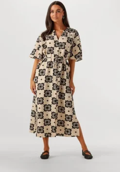 OBJECT midi jurk objella re 2/4 midi dress 138>DAMES Jurken