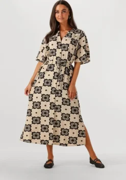 OBJECT midi jurk objella re 2/4 midi dress 138>DAMES Jurken