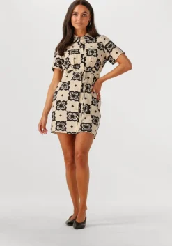 OBJECT mini jurk objella re s/s short dress 138>DAMES Jurken