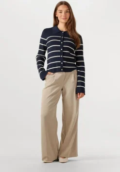 OBJECT pantalon objivy hw wide pant>DAMES Broeken