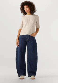 OBJECT trui objelva 2/4 re o-neck knit>DAMES Truien & Vesten