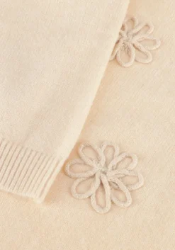 beige object trui objlaney rubin ss pullover