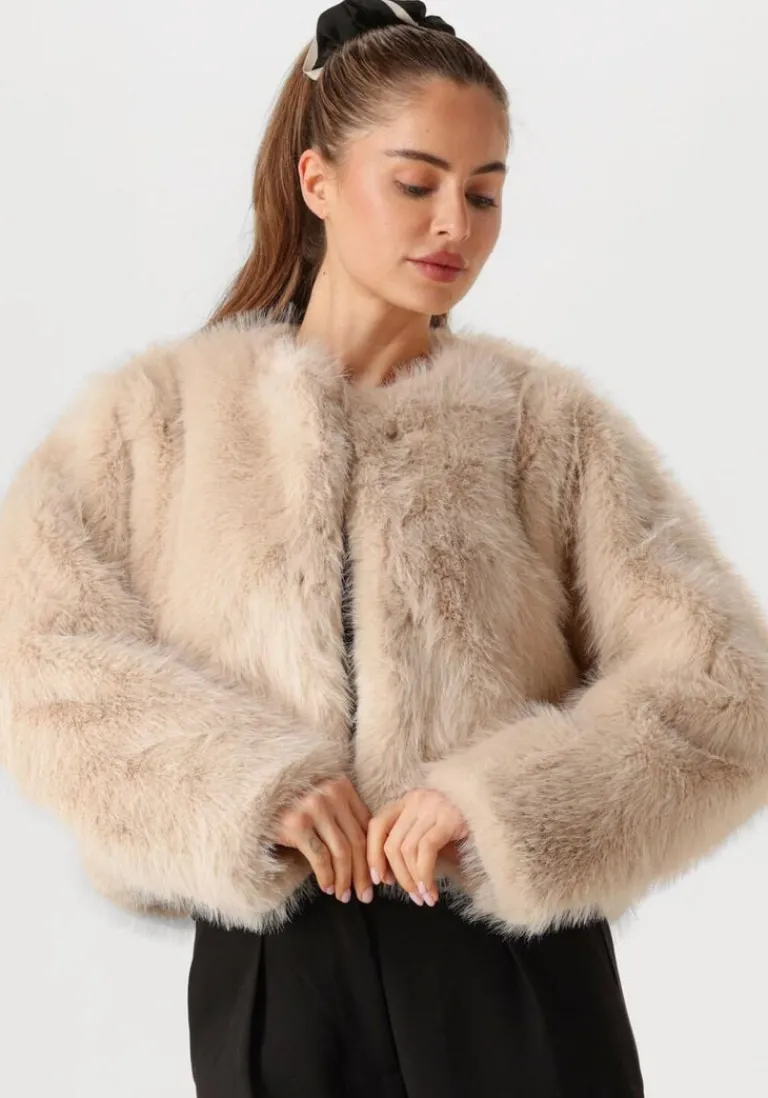 OMODA ATELIER faux fur jas x iris - imre>DAMES Jassen
