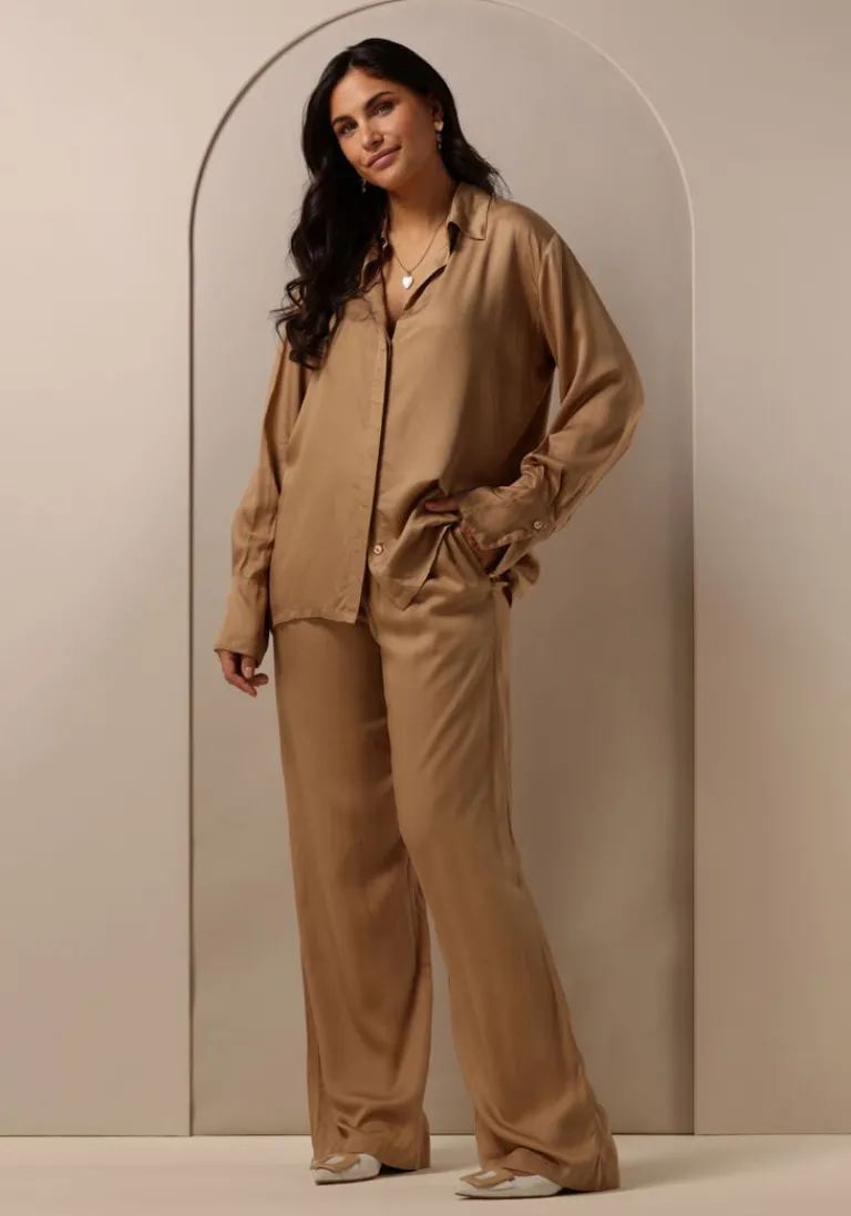 OMODA ATELIER wijde broek x kae>DAMES Co-Ord Sets|Broeken