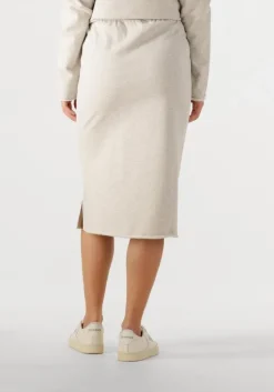 beige penn & ink midirok skirt