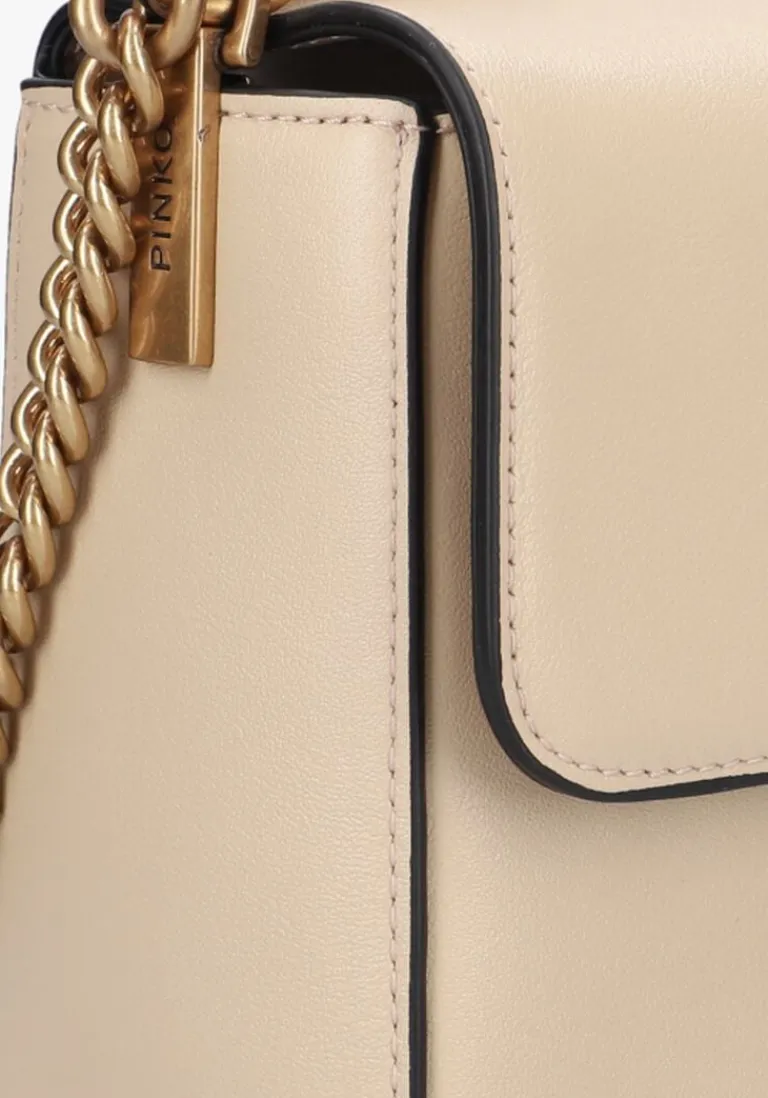 PINKO schoudertas love one classic slouchy>DAMES Schoudertassen