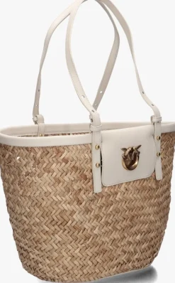 PINKO shopper love summer basket raffia>DAMES Shoppers