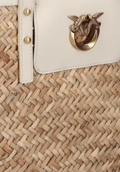 PINKO shopper love summer basket raffia><noscript><img width=