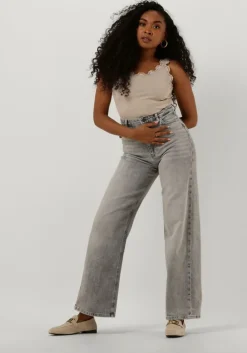 beige rosemunde top silk top w/ lace