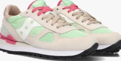 beige saucony lage sneakers shadow original