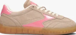 beige scotch & soda lage sneakers nixie