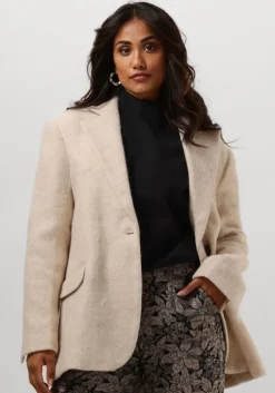 beige second female blazer sera blazer