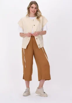 beige second female gilet ficaria waistcoat