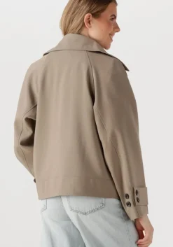 beige second female trenchcoats silvie trench jacket