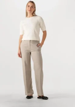 SELECTED FEMME pantalon slfrita mw wide pant>DAMES Pakken|Broeken