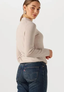 SELECTED FEMME tops & t-shirts slfthea ls knit merino collar neck><noscript><img width=