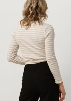 SELECTED FEMME tops & t-shirts slfanna ls crew neck tee stripe><noscript><img width=