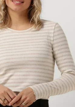 SELECTED FEMME tops & t-shirts slfanna ls crew neck tee stripe><noscript><img width=