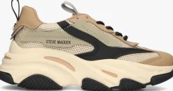beige steve madden lage sneakers possession