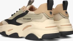 beige steve madden lage sneakers possession