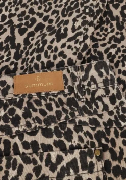 beige summum mom jeans mom fit pant dry stretch twill