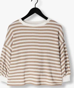 SUMMUM sweater jersey sweater waffle lurex stripe><noscript><img width=