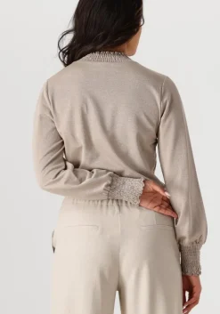 SUMMUM top smocked top fine lurex jersey><noscript><img width=