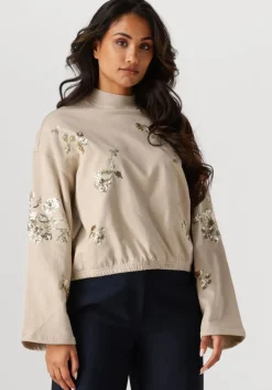 SUMMUM trui croped embellished>DAMES Truien & Vesten