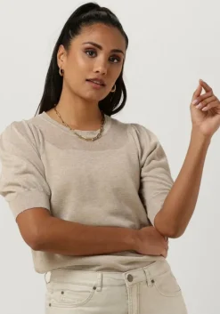 SUMMUM t-shirt short sleeve sweater refied sustainable viscose knit>DAMES Tops & T-Shirts