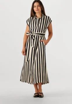 SUNCOO midi jurk celest>DAMES Jurken