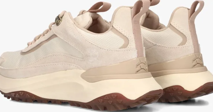 beige timberland lage sneakers motion acces low lace up