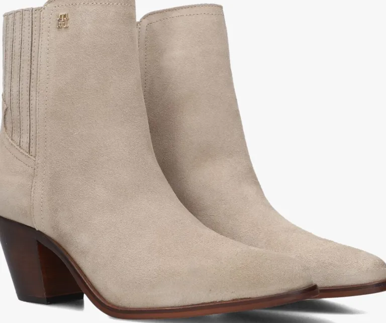 TOMMY HILFIGER enkellaarsjes western mid heel s>DAMES Enkellaarsjes