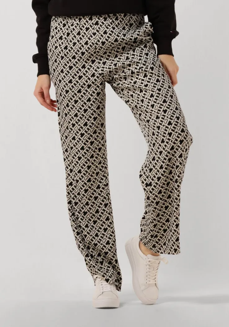 beige tommy hilfiger pantalon amd fluid pull on pant