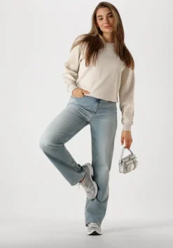 TOMMY HILFIGER sweater mdrn reg corp logo c-nk swtshrt>DAMES Truien & Vesten