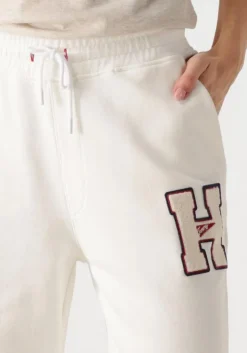beige tommy jeans joggingbroek tjw h graphic sweat pant