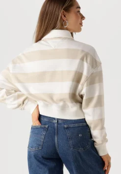 TOMMY JEANS tops & t-shirts tjw boxy badge polo hwk><noscript><img width=